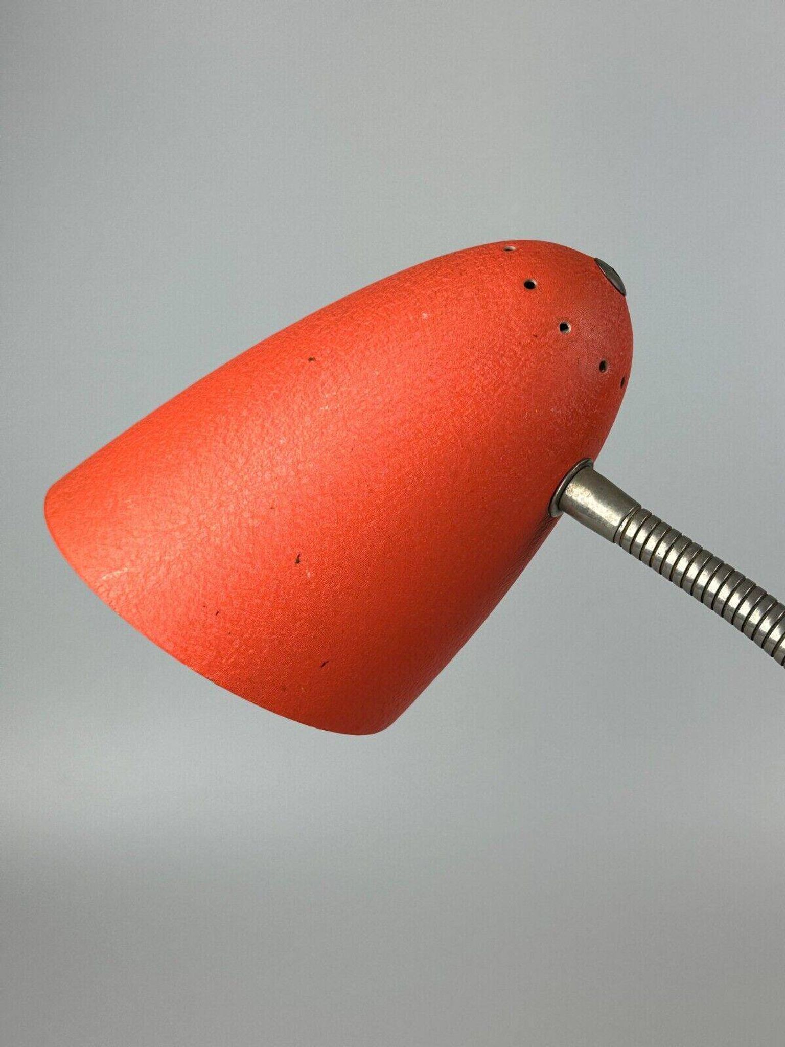 60s 70s lampe lampe de table lampe de bureau métal space age