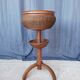 Charles X knitting machine in inlaid rosewood and rattan