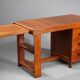 50s oak office by Pierre Bloch and Charles Dudouyt