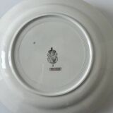 Lot de 6 assiettes plates vintage de marque luneville