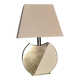 Vintage table lamp the dolphin Croissy white