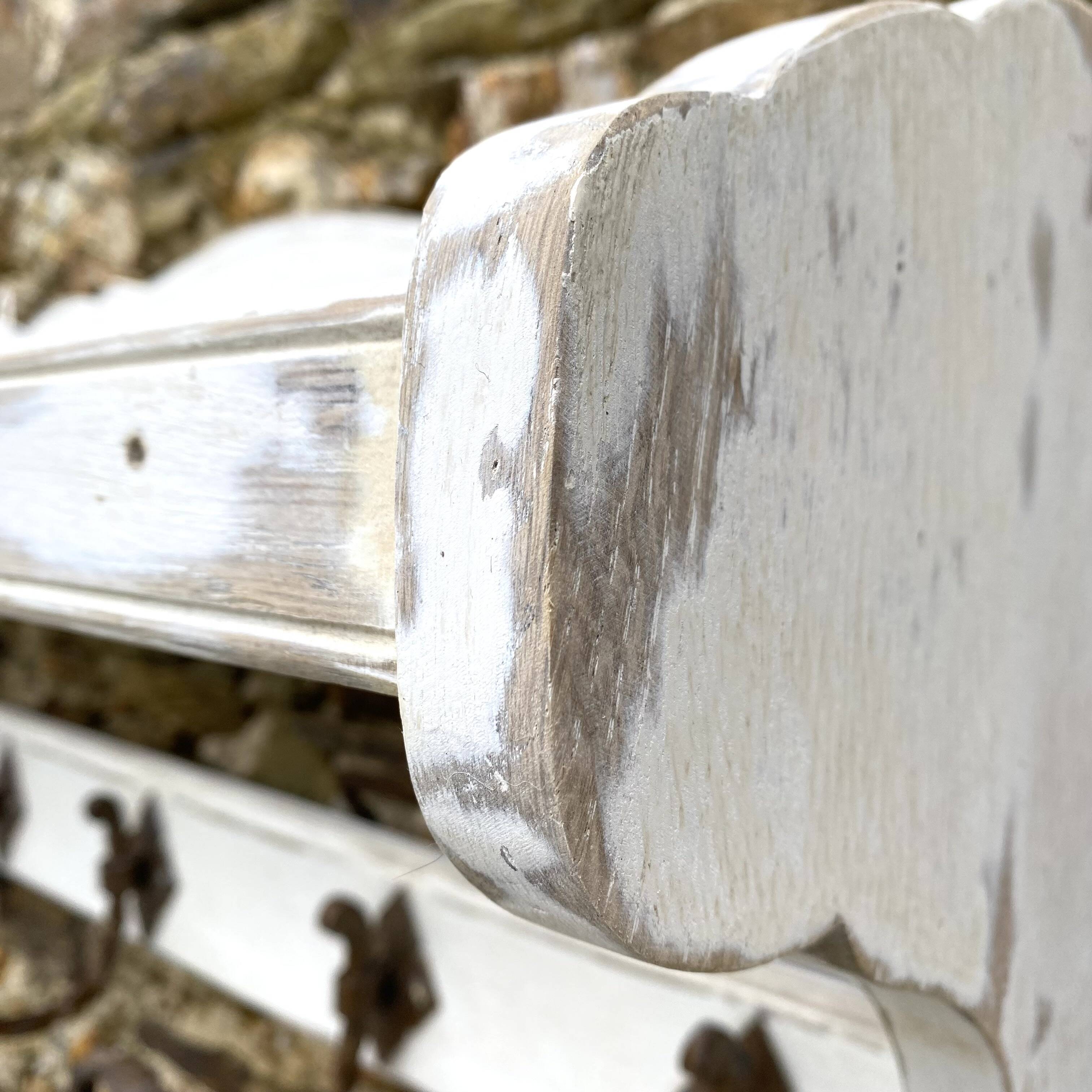 Vintage wall coat and hat rack