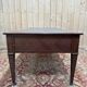 Bureau plat de style Louis XVI en marqueterie 196 cm
