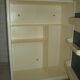 Vintage toilet cabinet with mirror