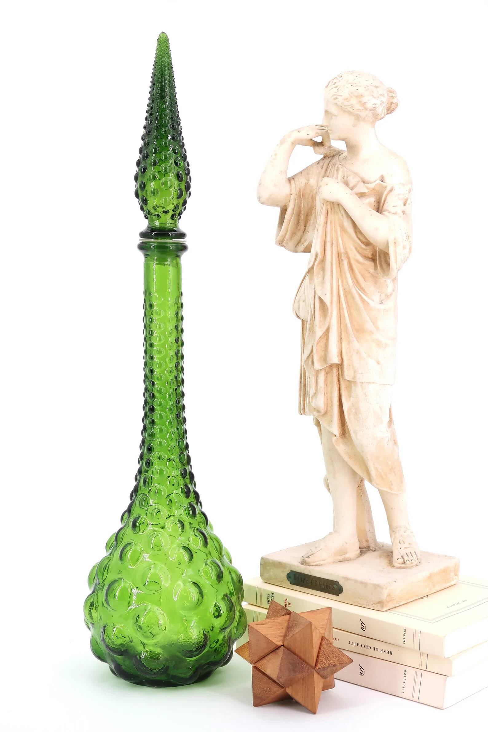 Classical female plaster sculpture by Diane de Gabis