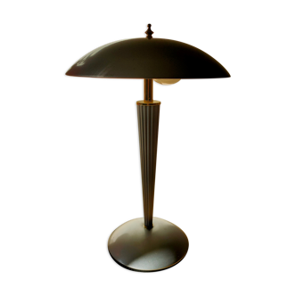 Mushroom lamp, metal and plastic, from the 80s