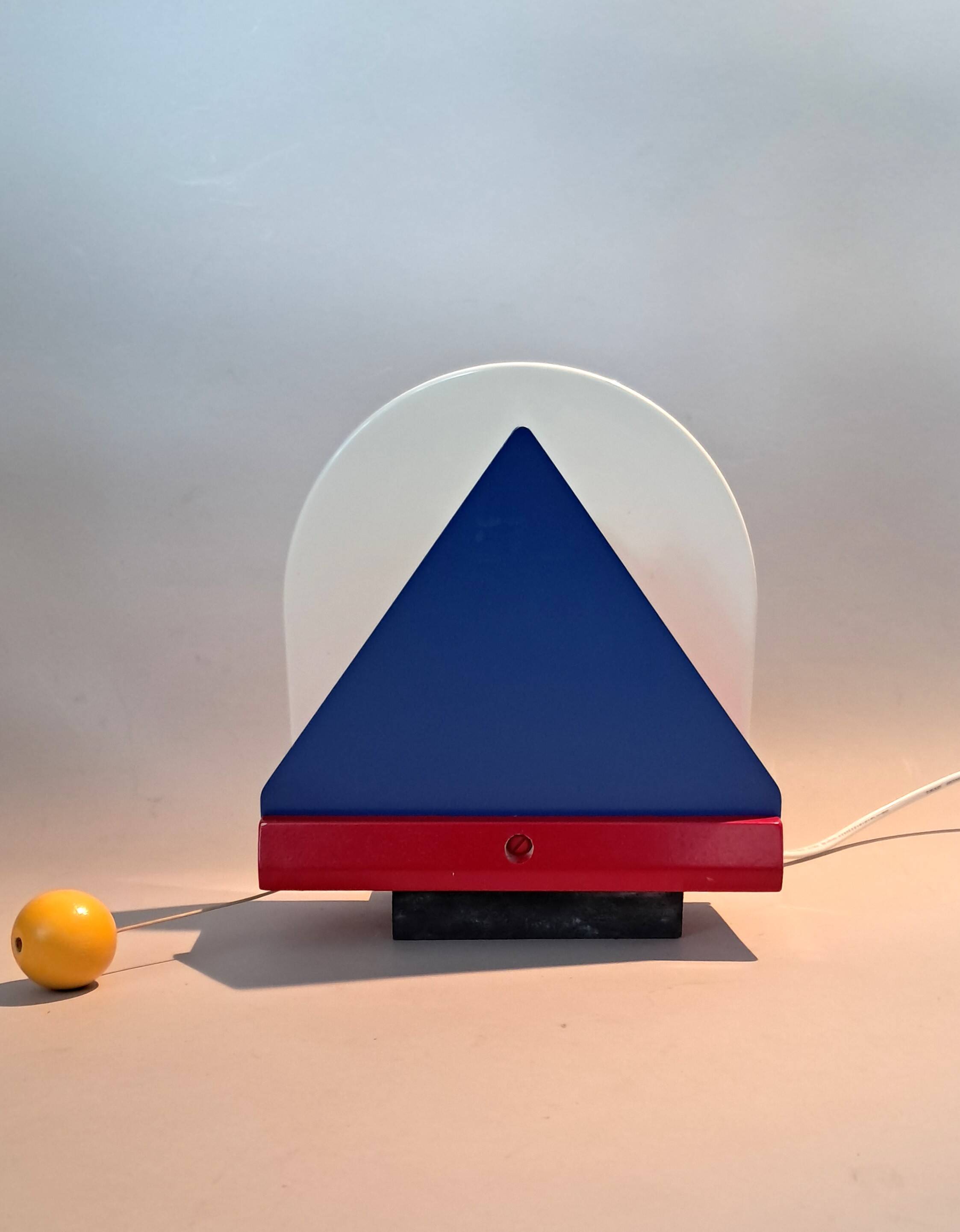 Memphis-style wall lamp from Ikea, vintage, by Ettore Sottsass, 1980.
