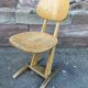 6 casala vintage 1960 design adult school chairs