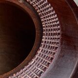 Carved wooden bonbonnière