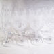 8 wine glasses in Arques crystal