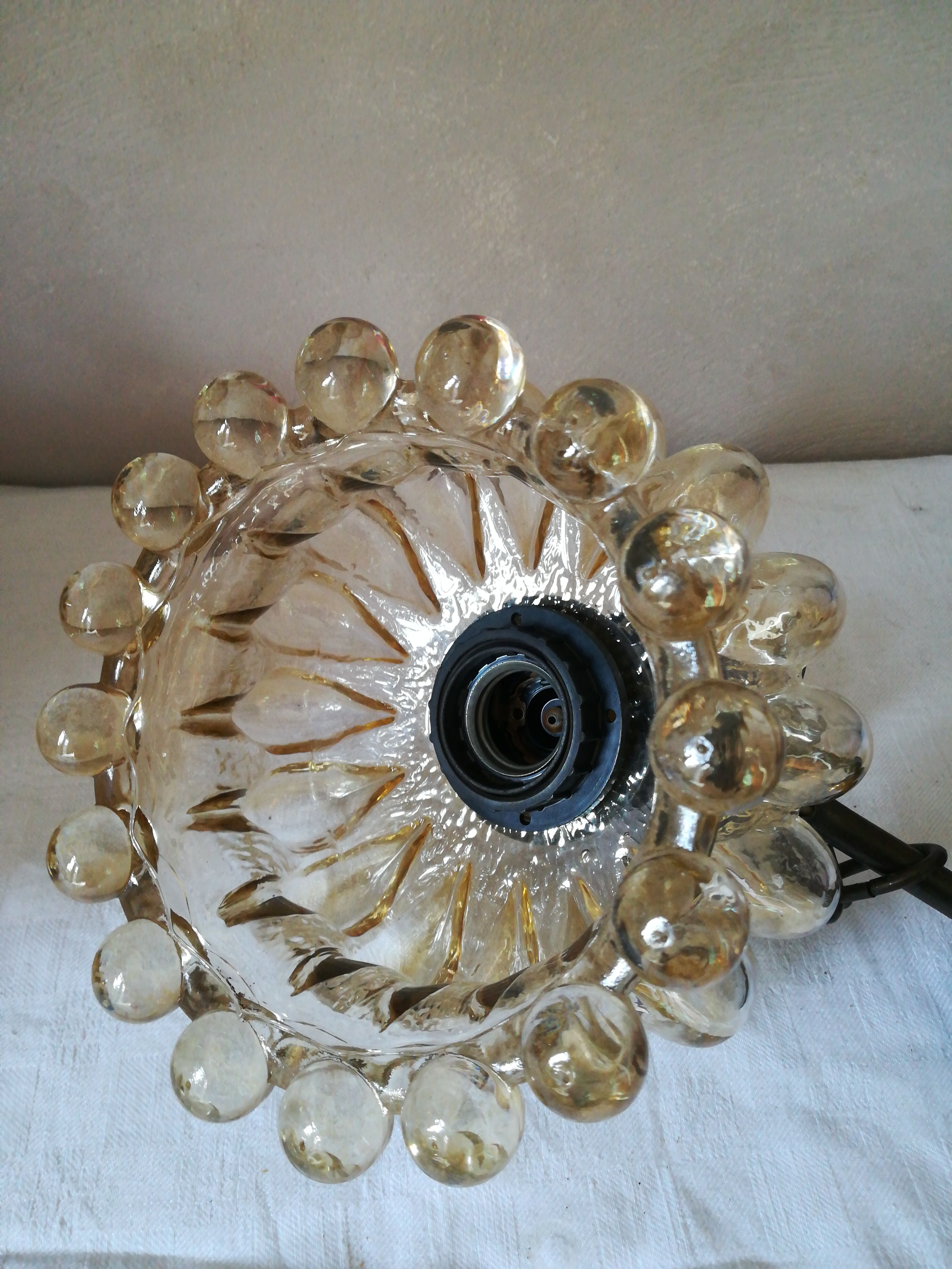 Suspension en verre