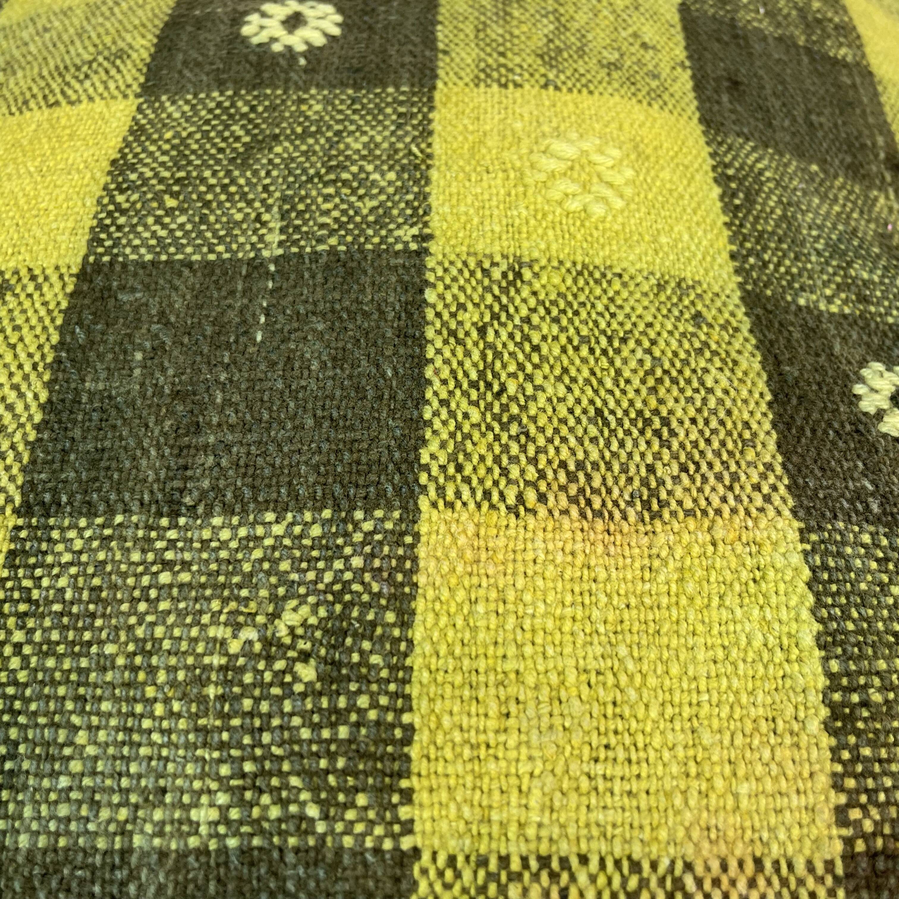 Vintage turkish kilim cushion cover 45x45 cm