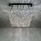 Large Austrian Granada Flush Light by J.T. Kalmar
