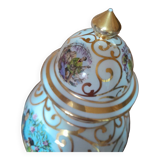 Potiche good condition a little gilding missing at the tip of the lid, Potiche offered in 1968 for u