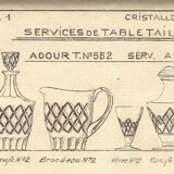 St. Louis crystal decanter