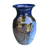 Ceramic vase signed Buxo