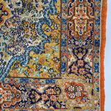Handmade oriental wool rug 122cmx77cm