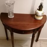 Half moon console