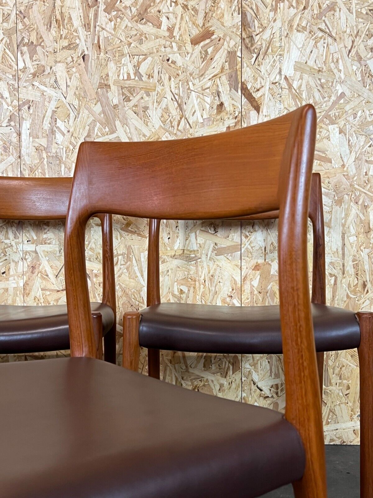 Chairs by Niels O. Möller for J.L. Moller's 60