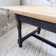 Table de ferme en chêne avec rallonges