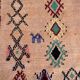 Tapis Marocain  Boujad coloré - 131 x 284 cm