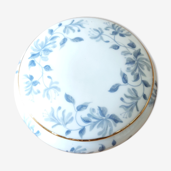 Vide poche pot boîte a bijoux bonbonnière boîte a bouton porcelaine de limoges  couture