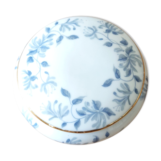 Vide poche pot boîte a bijoux bonbonnière boîte a bouton porcelaine de limoges  couture