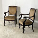 Paire de fauteuils Louis Philippe