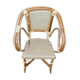 Rattan armchair