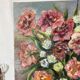 Canvas flowers