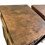 2 commodes, chevets en bois