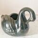 Old small ceramic swan planter