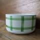 Vintage salad bowl Moulin des Loups 'tablecloth' model