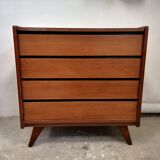 Chest of drawers vintage foot compass 1950