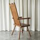 Traditional Armchair Folk Style in Oak 1930s