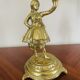 Pair of candelabra Candle holders Antique in gilded bronze style