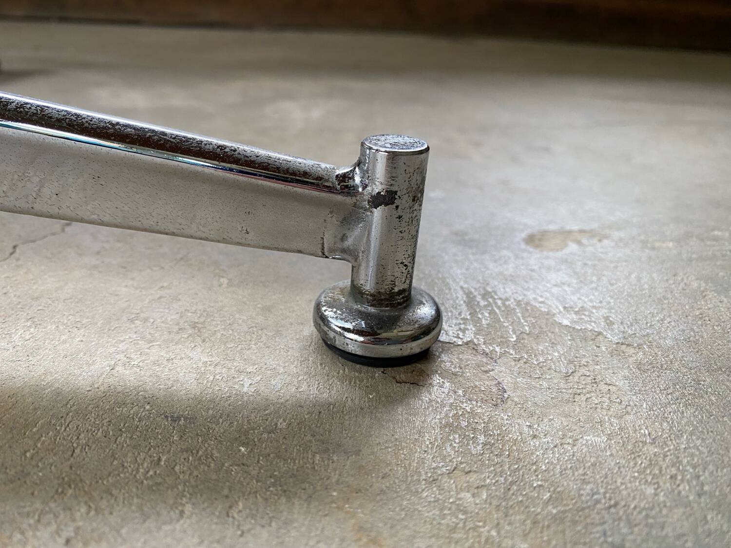 70s design round coffee table