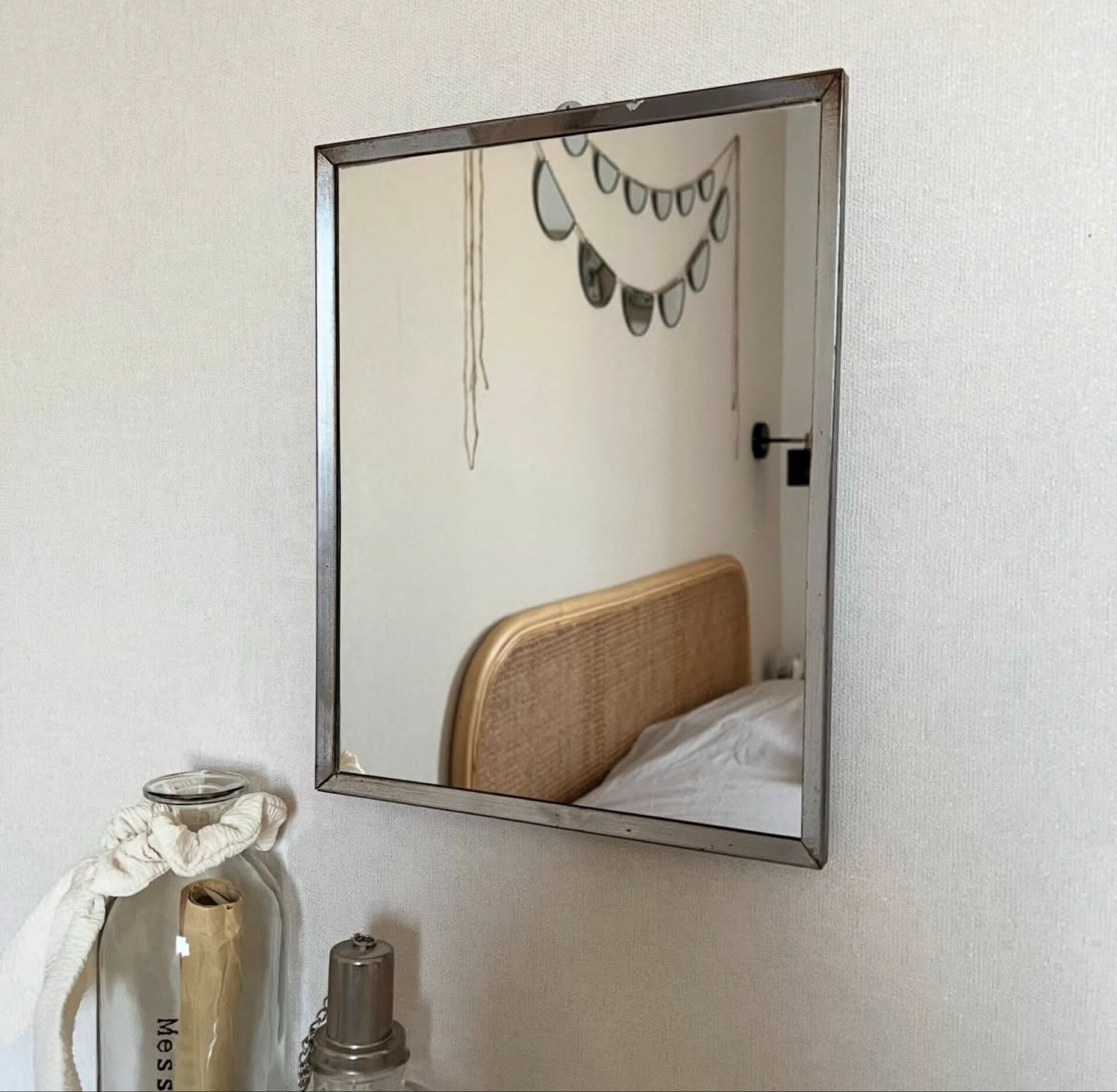 Miroir vintage style barbier