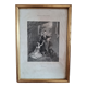 Gravure encadrée ancienne