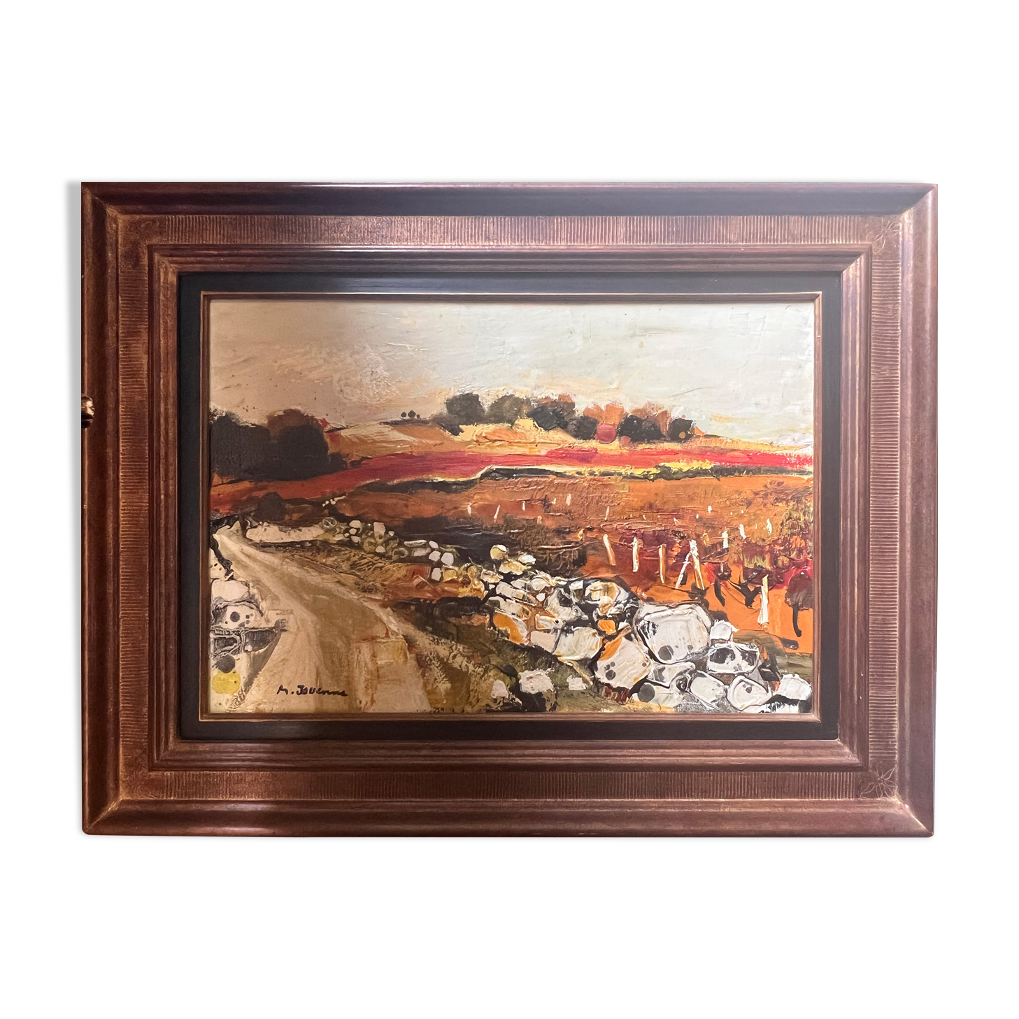 Oil on canvas by michel jouenne