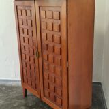 Vintage almost Brutalist cupboard
