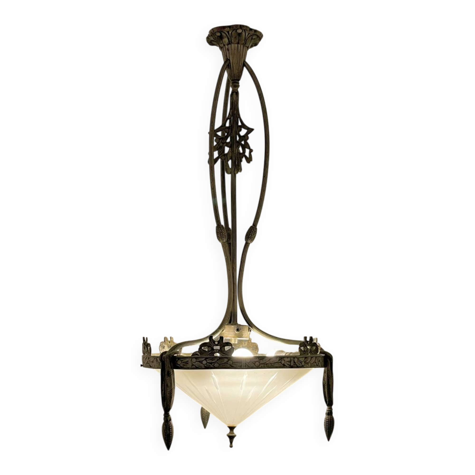 Lustre Art Deco Années 1930