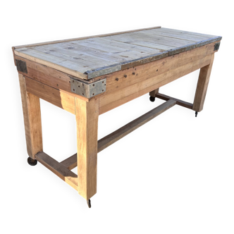 Old butcher block/workbench