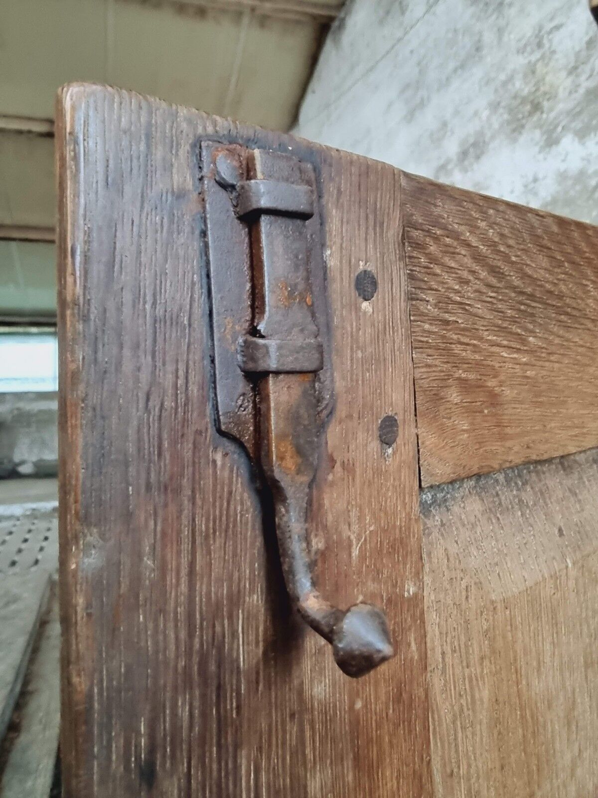 Antique cabinet oak 19th century sideboard