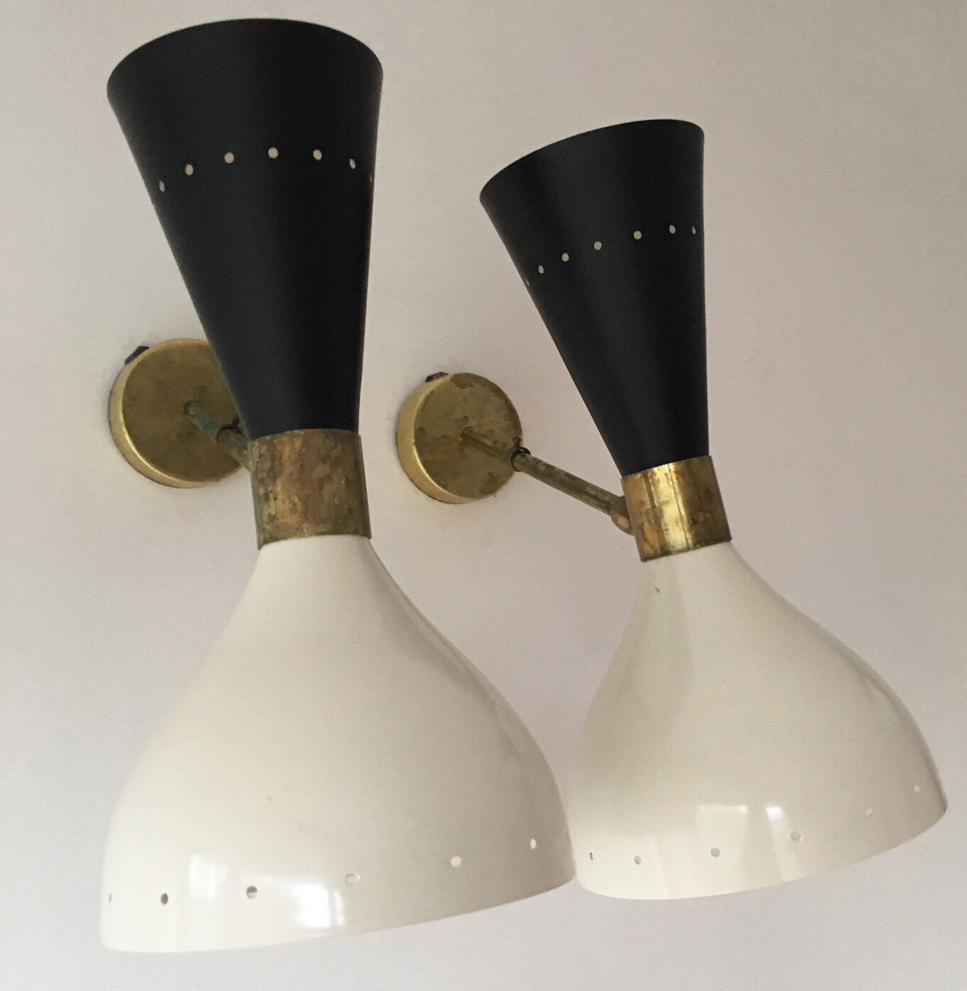 Pair of Italian sconces 1950s