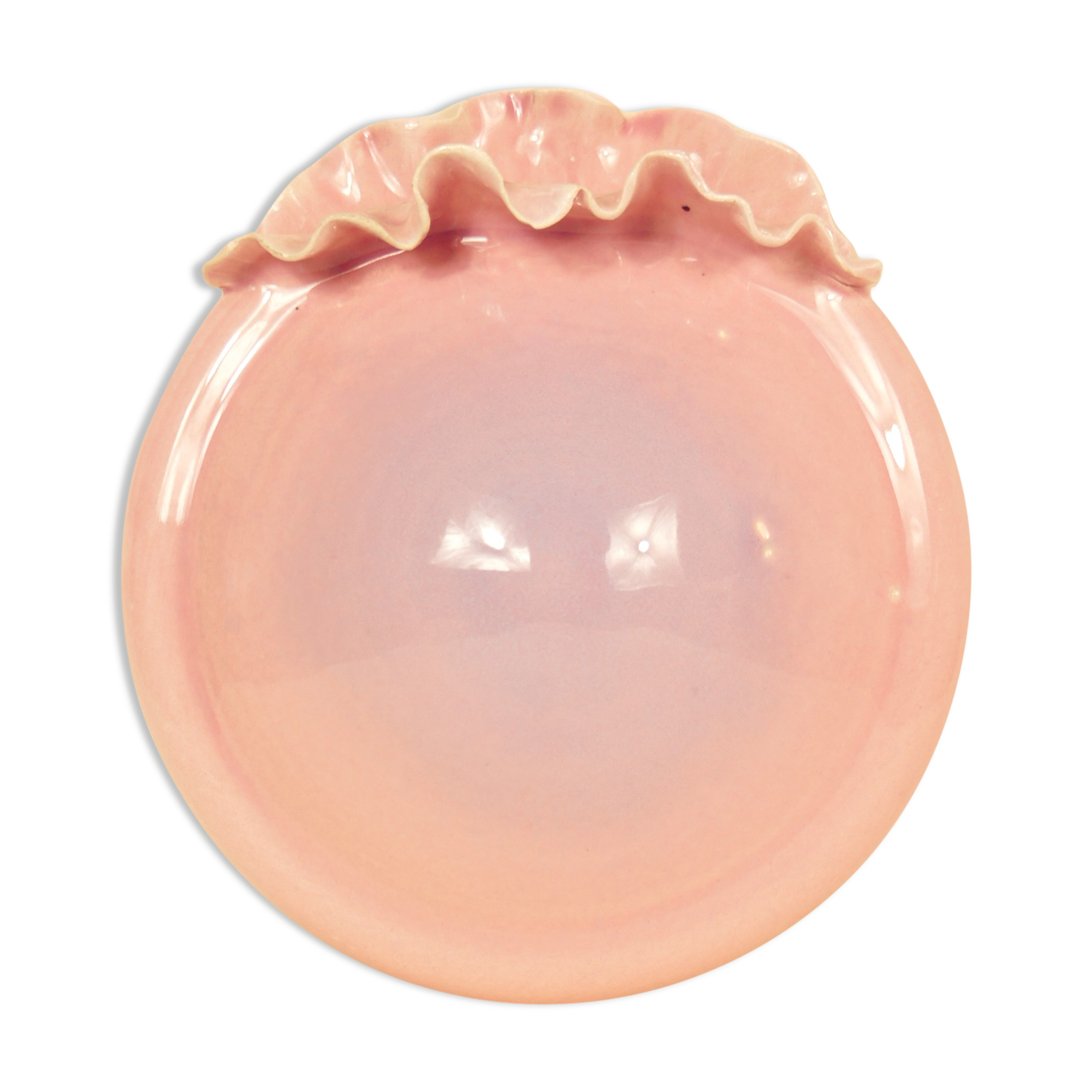 Domed wall vase to hang shell