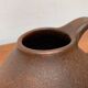 Brutalist vases and carafes from the mid-century by Hartwig Heyne pottery, Germany, 1960s.
