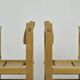 Vintage “Trybo” dining chairs by EDVIN HELSETH, Norway 1960s