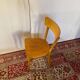Set of 4 vintage wooden bistro chairs – Baumann style