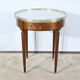 Table Bouillotte en Acajou, style Louis XVI – Milieu XXe